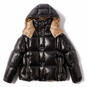 モンクレール MONCLER ダウン レディース ショート Parana バイカラー ダウンジャケット フーデッドジャケット 0931A00103 68950 999