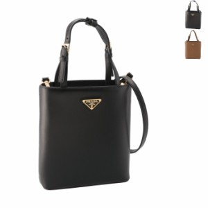 プラダ PRADA レザー トート バッグ トライアングルロゴ ミニトート ショルダーバッグ 1BA401OOO 2AIX 