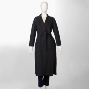 エス マックス マーラ 'S MAX MARA コート ESTURIA ダブルフェイス ロングコート ピュア ウール 2390160539 0001 NERO