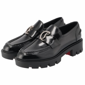 クリスチャンルブタン CHRISTIAN LOUBOUTIN ローファー CL MOC LUG レッドソール ラグソール 3221081 0001 B439