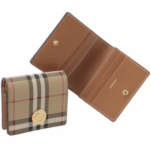 バーバリー BURBERRY 財布 二つ折り ヴィンテージチェック スモール フォールディングウォレット 二つ折り財布 8070417