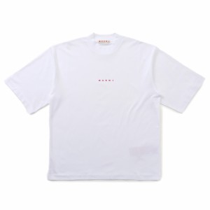 マルニ MARNI Tシャツ ロゴ 半袖 クルーネック ショートスリーブシャツ THJE0263P1 USCS87 L2W01