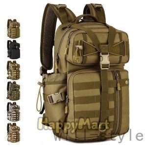 メンズ アウトドア 迷彩 リュックサック 大容量 登山用 バックパック 防水 スポーツ カジュアル ミリタリースタイル ザック
