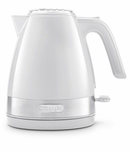 デロンギ 電気ケトル 1.0L トゥルーホワイトDeLonghi アクティブ シリーズ (中古品)