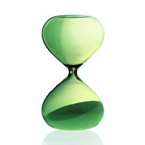 Sandglass 15minutes/砂時計 L【グリーン】 DB038-GN(中古品)