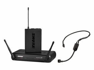 SHURE ワイヤレスシステム SVXシリーズ SVX14/PGA31 ヘッドウォーンマイク (中古品)