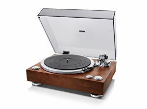 DENON アナログレコードプレーヤー 木目 DP-500-M(中古品)