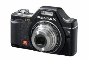 PENTAX デジタルカメラ Optio I-10 クラシックブラック OPTIOI-10CB(中古品)