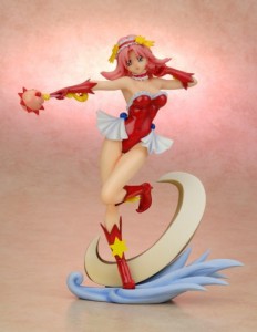 SIF EX 奥さまは魔法少女 浅羽嬉子 アニエス・ベル (1/7スケール PVC塗装済(中古品)