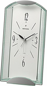 リズム時計工業(Rhythm) 置き時計・掛け時計 ホワイト 22.9×12.0×8.0cm 4(中古品)