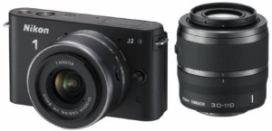 Nikon ミラーレス一眼カメラ Nikon 1 (ニコンワン) J2 ダブルズームキット (中古品)
