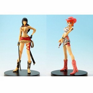 ワンピースDXフィギュアGIRLS SNAP COLLECTION3 ナミ ニコロビン 2種セット(中古品)