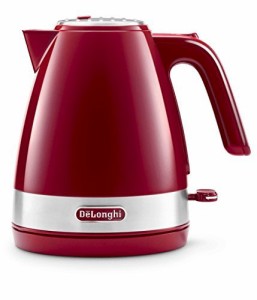 デロンギ 電気ケトル 1.0L パッションレッドDeLonghi アクティブ シリーズ (中古品)