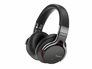 SONY 密閉型ワイヤレスヘッドホン ハイレゾ音源対応 Bluetooth対応 ブラッ (中古品)