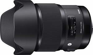 SIGMA 単焦点広角レンズ Art 20mm F1.4 DG HSM ニコン用 フルサイズ対応(中古品)