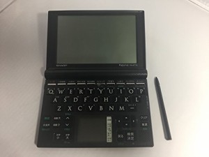 シャープ Papyrus 電子辞書 PW-AT770-B  ブラック 生活総合モデル 100コン (中古品)