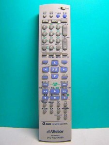 ビクター DVDレコーダーリモコン RM-SDR043J(中古品)