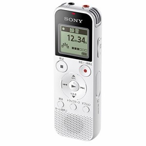 ソニー SONY ICレコーダー ICD-PX470F : 4GB リニアPCM録音対応 ホワイト I(中古品)