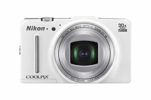 Nikon デジタルカメラ S9700 光学30倍 1605万画素 エレガントホワイト S970(中古品)