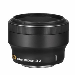 Nikon 単焦点レンズ 1 NIKKOR 32mm f/1.2 ブラック ニコンCXフォーマット専(中古品)