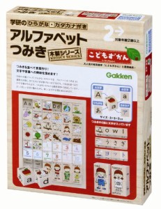 木製シリーズ ひらがな・カタカナ付き アルファベットつみき(中古品)