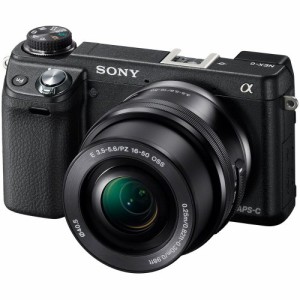 ソニー SONY ミラーレス一眼 α NEX-6 パワーズームレンズキット E PZ 16-5(中古品)