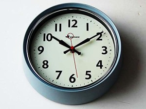 DULTON（ダルトン）　Wall clock S426-207 クラシックグレイ　壁掛け時計(中古品)