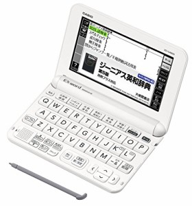 カシオ 電子辞書 エクスワード 高校生モデル XD-G4800WE ホワイト コンテン(中古品)