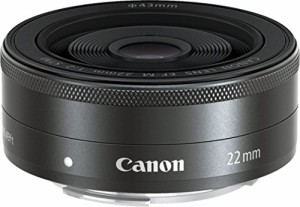 Canon 単焦点広角レンズ EF-M22mm F2 STM ミラーレス一眼対応(中古品)