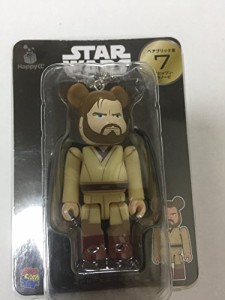 Happyくじ スターウォーズ ベアブリック 7番 オビ＝ワン・ケノービ(中古品)