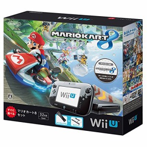 Wii U マリオカート8 セット クロ【メーカー生産終了】(中古品)