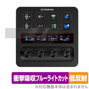 Elgato STREAM DECK + LCDタッチパネル用 保護 フィルム OverLay Absorber 低反射 ストリームデック + 衝撃吸収 ブルーライトカット 抗菌