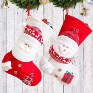 クリスマスグッズ ソックス ビッグ 靴下 プレゼント袋 デコレーション クリスマス パーティーグッズ イベント 掛け物 装飾 ストッキング
