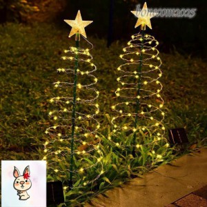 防水 クリスマスツリー ライト LEDイルミネーションライト ソーラーライト フェアリーライト ストリングライト Christmas ナイトライト 