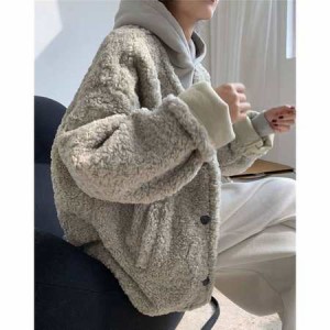 レディース アウター コート ファーコート ボアコート アウター レディース ムートンコート 上着 冬 秋冬 冬服 ボアジャケット ふわふわ