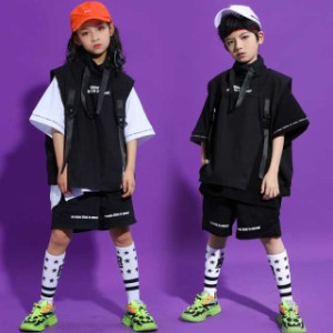 キッズダンス衣装 ヒップホップ キッズ ダンス衣装 セットアップ キッズダンス HIPHOP衣装 ジャズダンス衣装 ダンス衣装