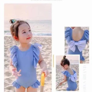 子供服  水着  ワンピース 女の子おしゃれ 水着紫外線対策 速乾 スイムウェア ガールズ 温泉 海水浴 水遊び80 90 100 110 120  130cm