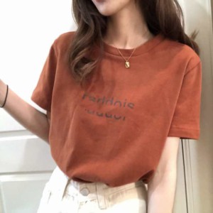 Tシャツ2023半袖Tシャツ女性ins夏の韓国版新アルファベットゆったりオーバーサイズトップス婦人服学生Tシャツ女性-616