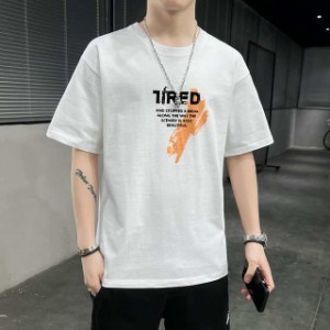 tシャツ メンズTシャツ メンズ カジュアルウェア 半袖 ゆったり トップス Tシャツ 5色選び M-6XL 大きいサイズ