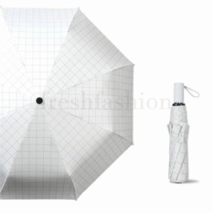 折りたたみ傘 晴雨兼用 男女兼用 レディース 100% 完全遮光 日傘 遮光 UVカット 紫外線 対策 折り畳み 三つ折 雨傘 撥水 遮熱 軽量 新品