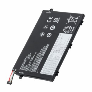 【PSE認定済】01AV445 バッテリー 交換用 の ノートパソコン電池 Lenovoノートとの互換性あり E480 E485 E495 E580 E585 E490 E590 E595 
