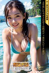 SS-Paradise　よそ見しちゃダメだぞ！完熟ボディ美女とビーチ遊び　AI美女グラビア写真集