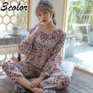 ルーム ウェア 韓国 いちご柄の通販 Au Pay マーケット