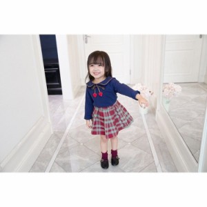 子供服 ニット 2点セット ィガン+スカート 女の子 子ども服 キッズ 女児 秋冬 上下 セットアップ ニット セーター 人気 可愛い ジュニア