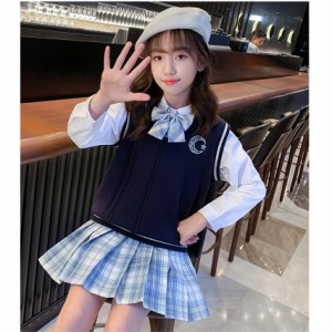 ベスト ニットベスト 女の子 ニット 春秋冬 キッズ 子供服 こども服 ケーブル編み トップス おしゃれ 入園式 卒業式 発表会 120　130　14