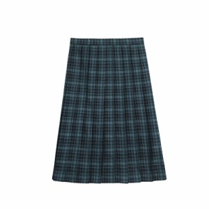 スクールスカート 膝丈 膝上 制服 学生 大きいサイズ対応 プリーツスカート 丈41-45cm 丈59-63cm