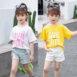 tシャツ キッズ 半袖 夏服 韓国子供服 女の子 トップス ブラウス Tシャツ カットソー 子供服 ベビー服 カジュアル 可愛い おしゃれ お出