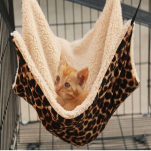 寝床 簡単に取り付けできる キャットハンモック ハンモック ゆらゆら 猫ハウス 猫用 吊りベッド 玩具 もこもこ ブランコ 簡単に取り付け