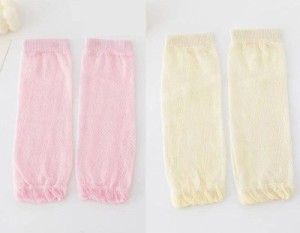 送料無料 レッグウォーマー ベビー 赤ちゃん 新生児 乳児 キッズ 女の子 レッグウェア メッシュ 通気性 肌着 紫外線対策 冷房対策 膝保護