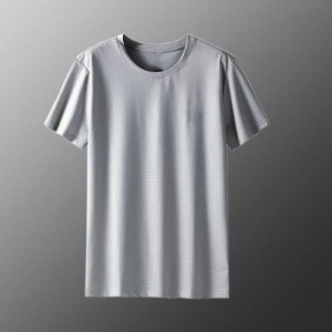 送料無料 接触冷感 メッシュtシャツ メンズ インナー アンダーシャツ 半袖 丸首 ラウンドネック シャツ tシャツ インナーシャツ アンダー